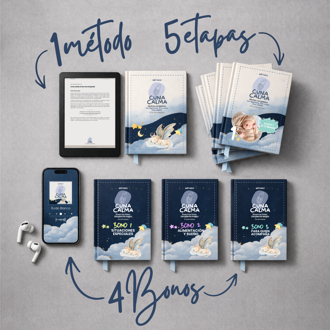 KIT CUNA CALMA. SUEÑO INFANTIL- Libro Digital-